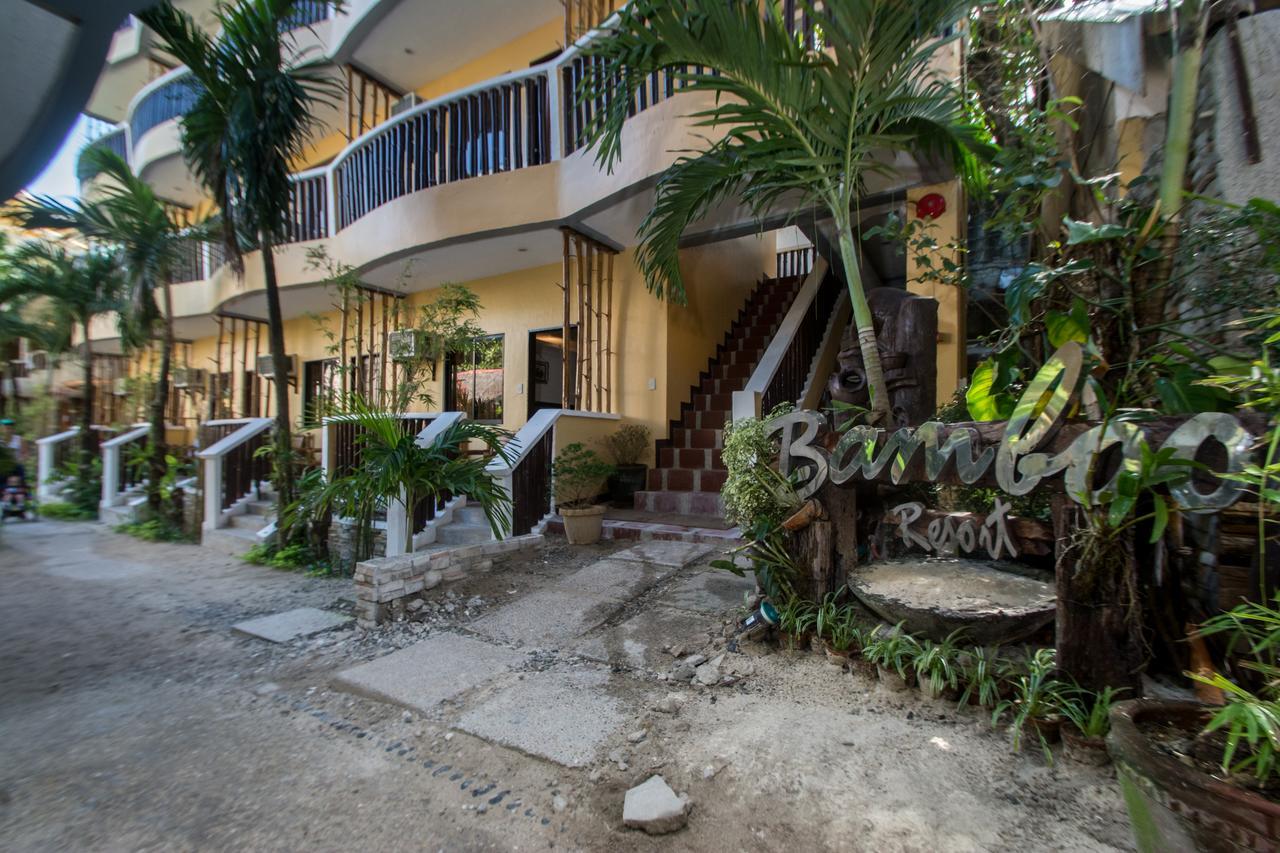 Bamboo Beach Resort & Restaurant Manoc-Manoc Bagian luar foto